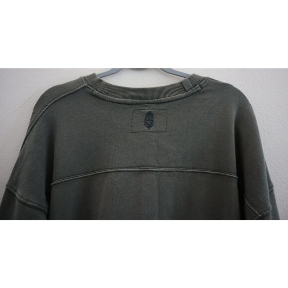FP Movement OB1673278 Women Sz S Ash Green All Star Logo Crewneck Sweatshirt - Picture 6 of 15